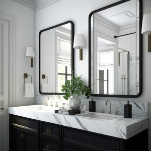 Bathroom Mirror 2 PACK